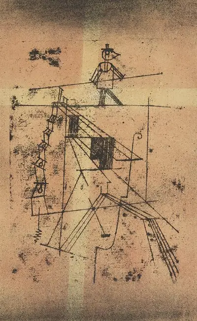 Tightrope Walker Paul Klee